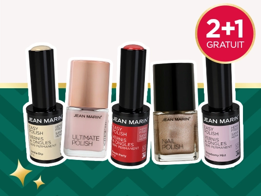 Offres d'ongles sur la gamme Jean Marin